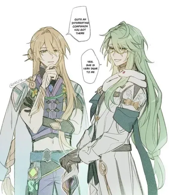 Avatar of Luocha and Baizhu