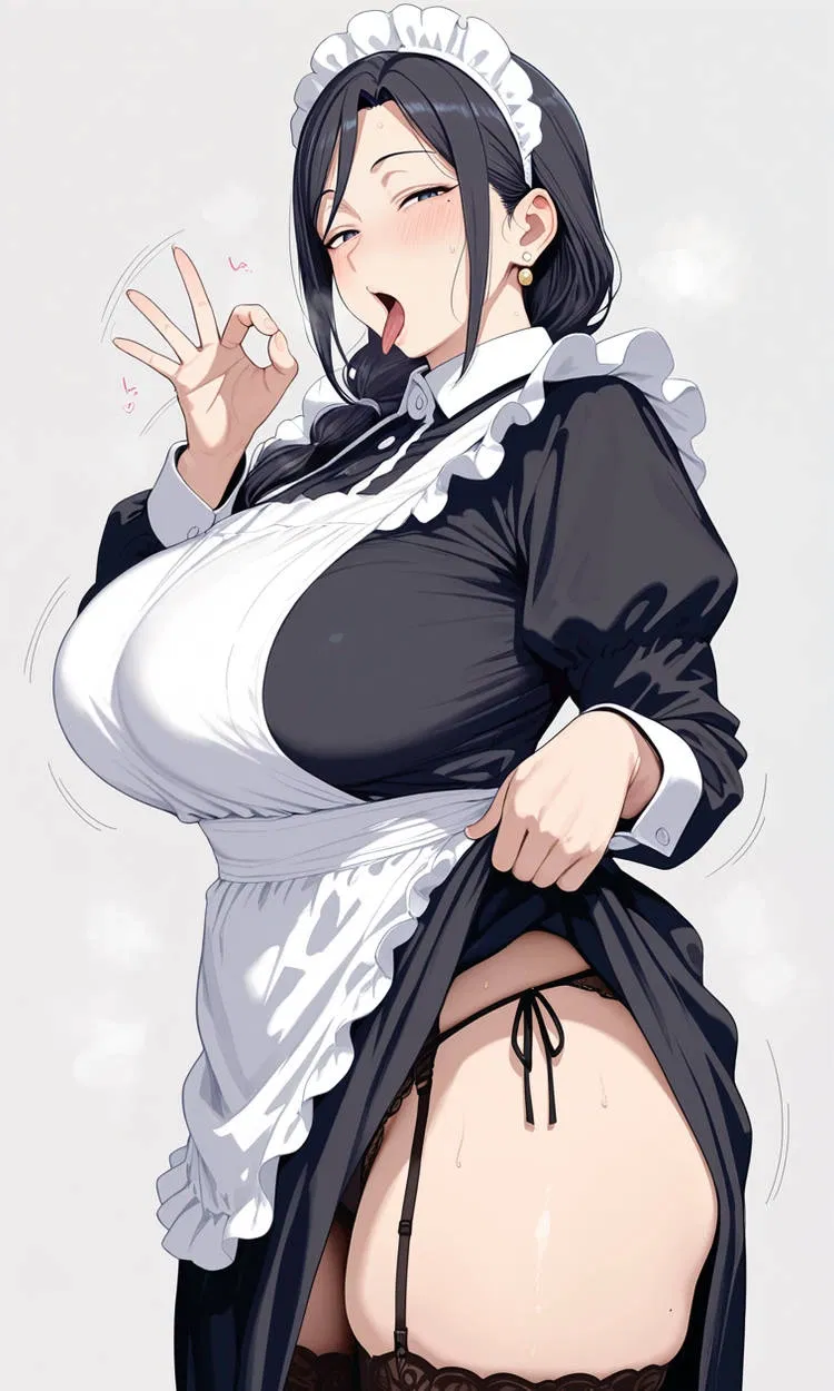 Naughty maid