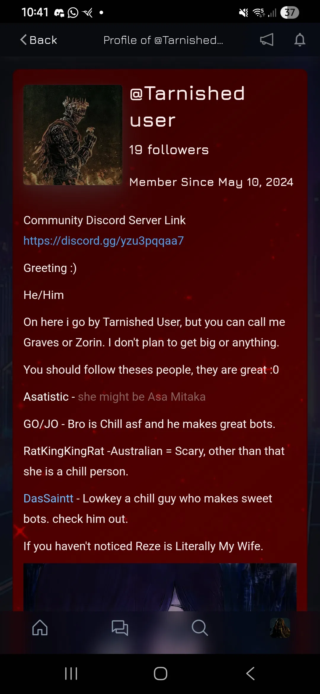 Avatar of Helping a friend