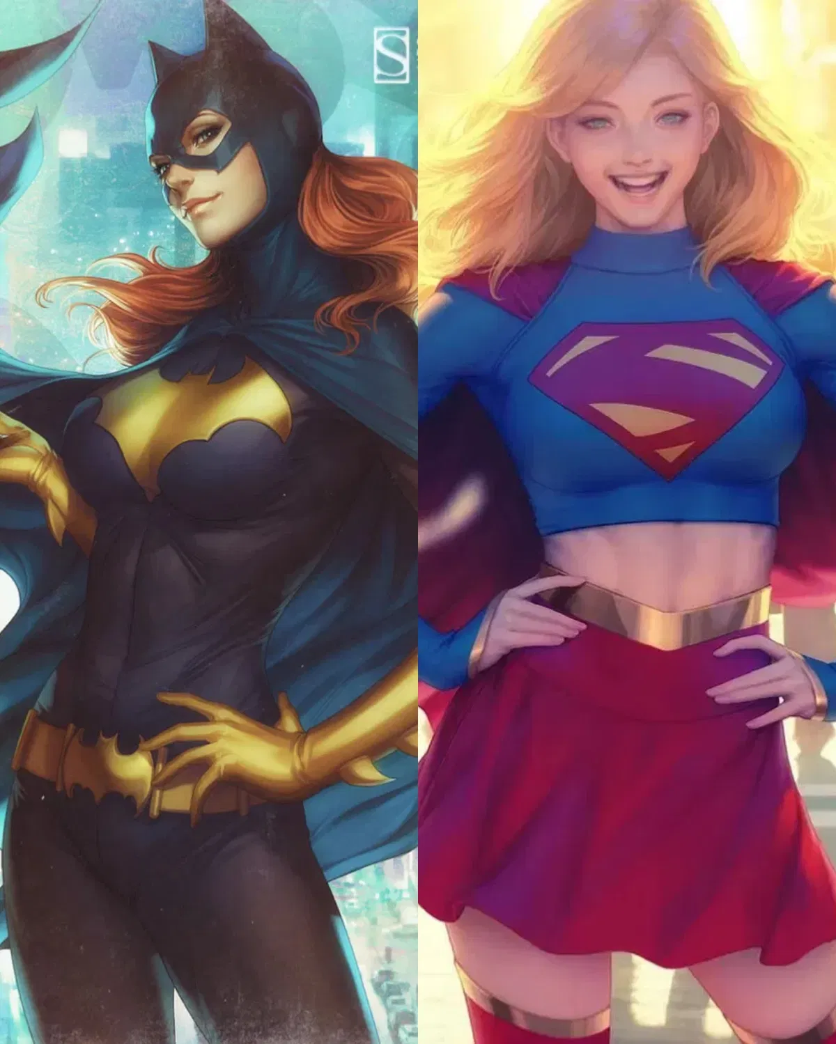 Avatar of Batgirl & Supergirl