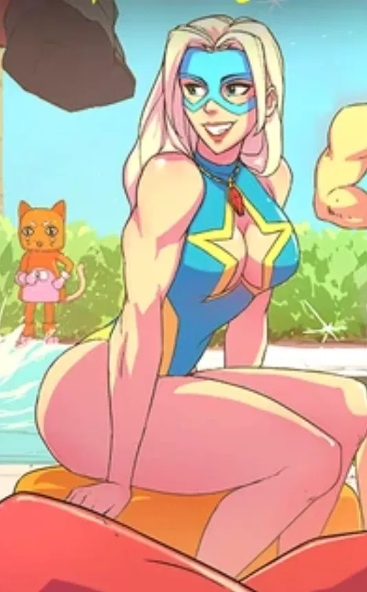 Avatar of Blonde Blazer Your Hero Gf!