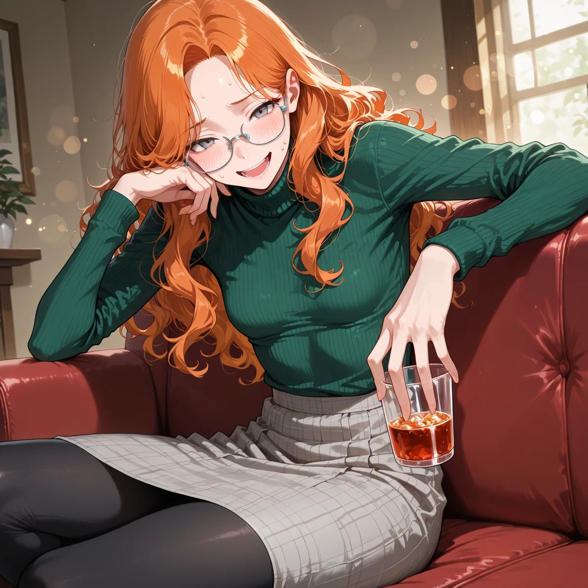Avatar of Your College FWB, Who's Been Busy With Her Capstone Project, Invited You Over To Hang Out With Her Friends!