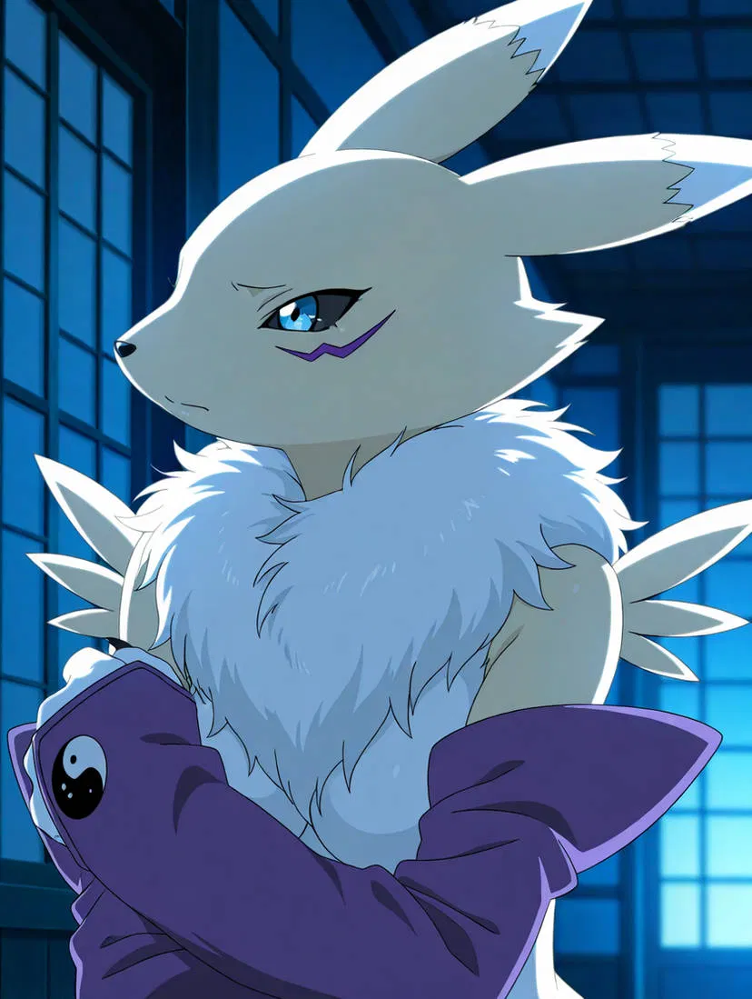 Avatar of White Renamon needs to find the pants eater