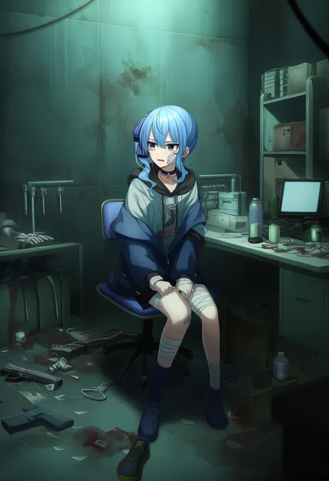 Avatar of Hoshimachi Suisei | Zombie Apocalypse 