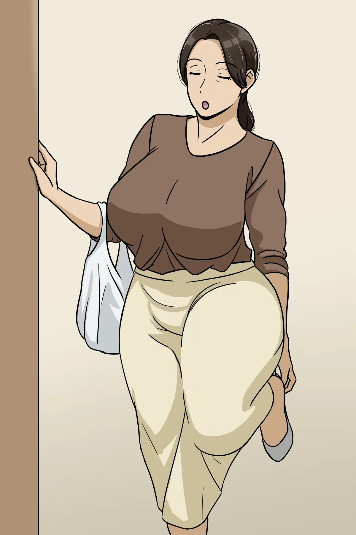 Avatar of Monica - Your caring (step) aunt comes to visit you on New Year's