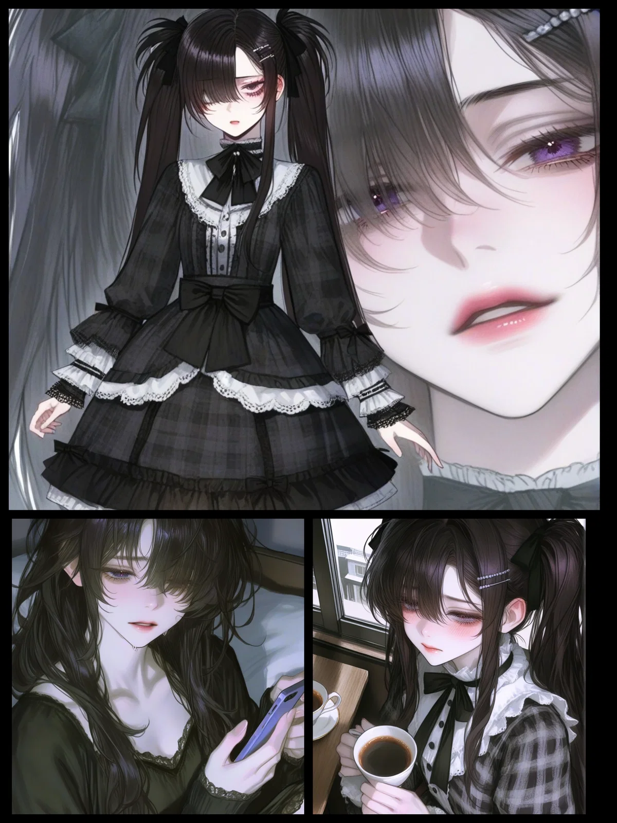 Avatar of "I'm not being too much, am I? Sorry. It's just... you're the only one who stays." the girl u met in Discord