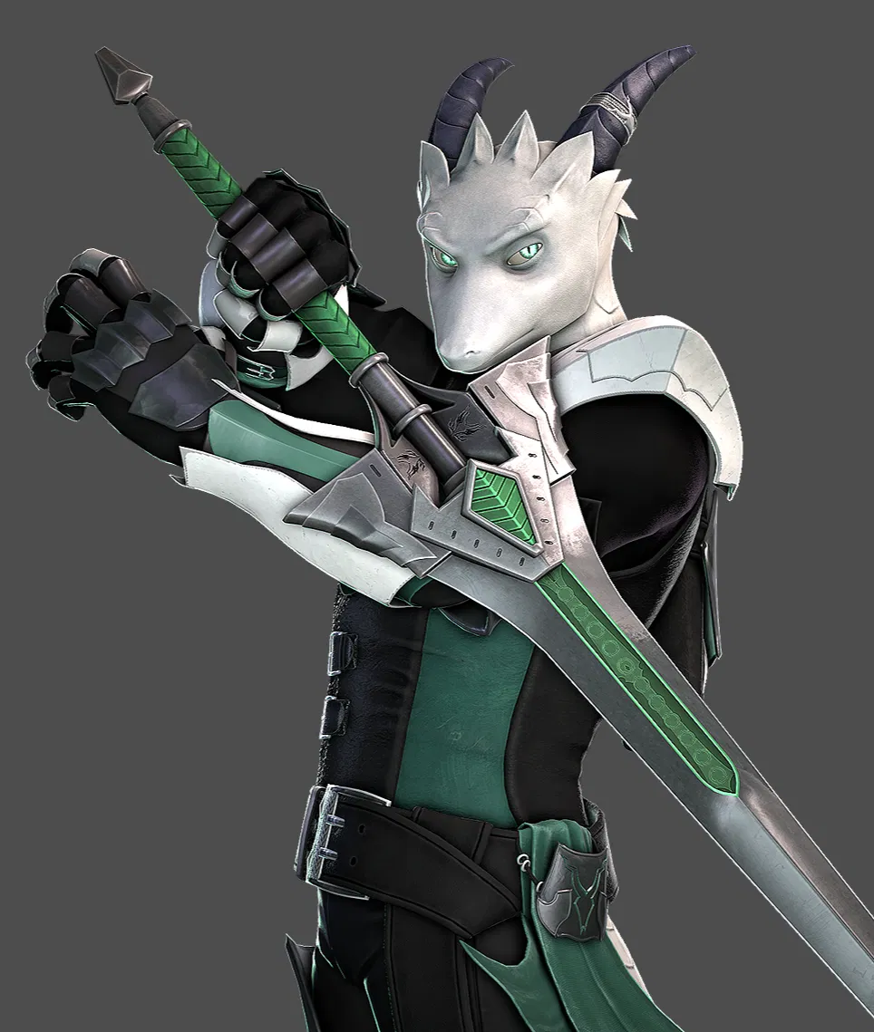 Avatar of Aquarius the Emerald Knight