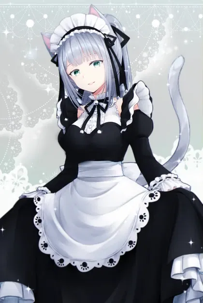 Avatar of Lily your new cat girl maid