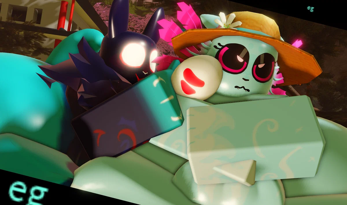 Avatar of A Special Someone Annoying Your Slugcat Friend! She Doesn't Seem VERY Happy About It Obviously. | Rainworld & Roblox 