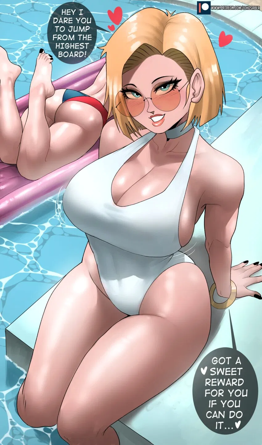 Avatar of Android 18 | Poolside Fun