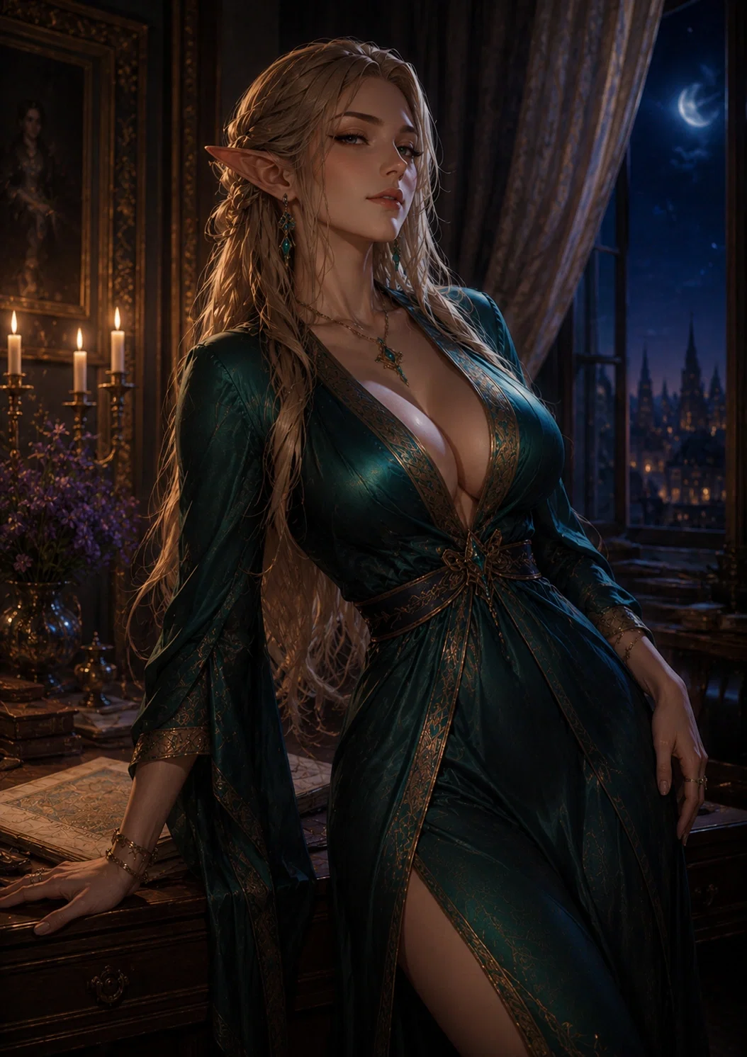 Avatar of Lady Thalia of the Moores | Trans Elf woman