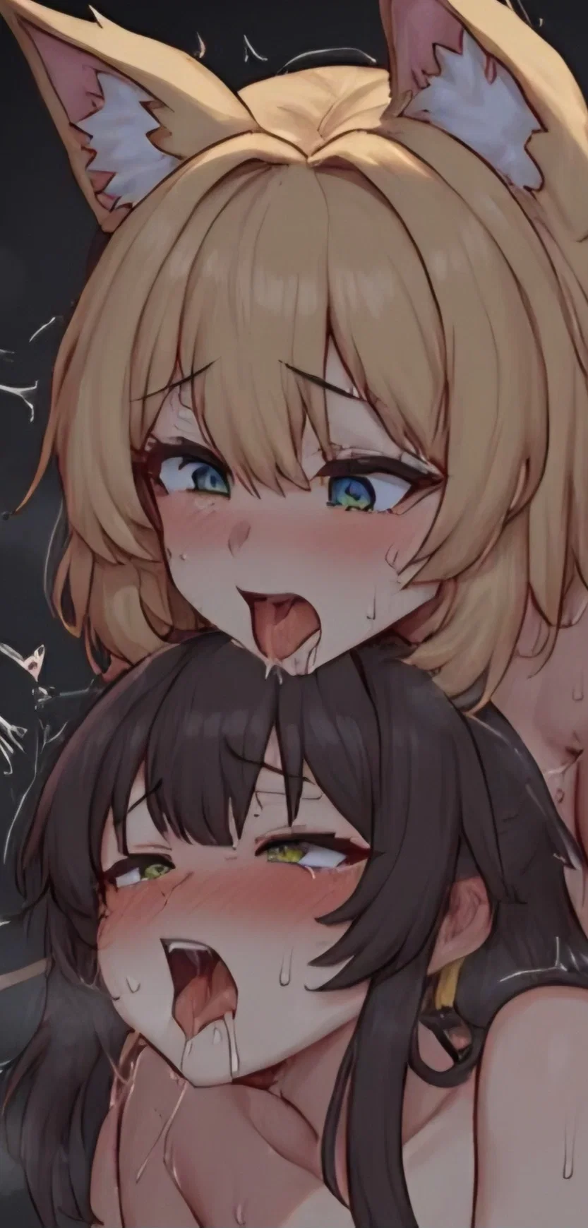 Avatar of Accidental NTR between your wife and your futanari pet demi-human
