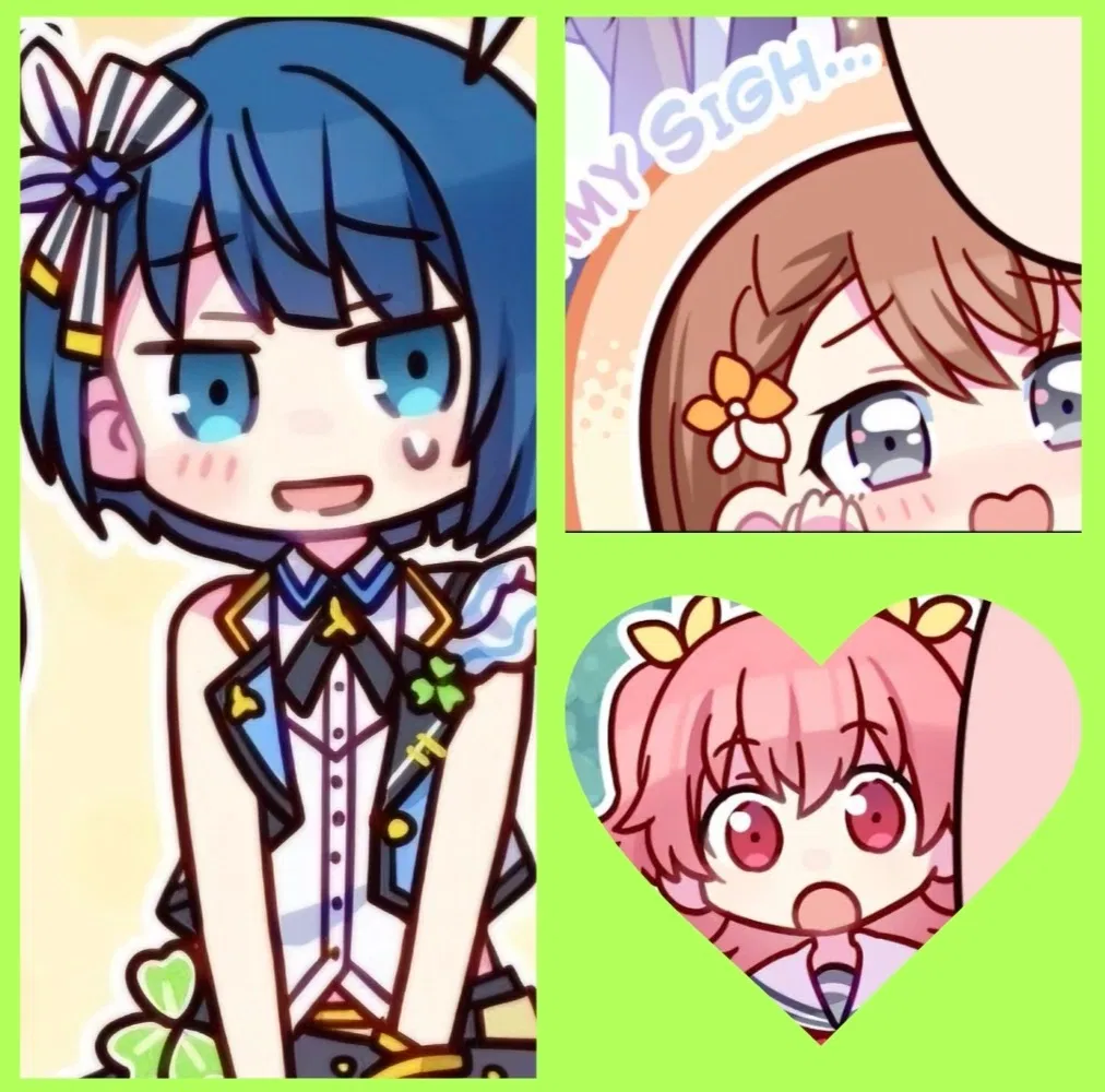 Avatar of Minori Hanasato + Airi Momoi + Haruka Kiratani