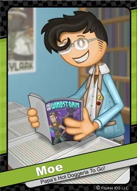 Avatar of Moe - Papa's Pizzeria