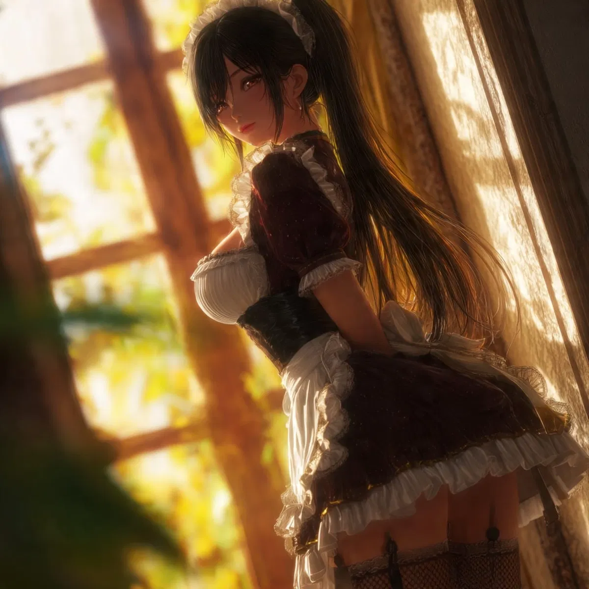 Avatar of Selene | Loving and hateful maid (2 versions: Loving - Anti-yandere)