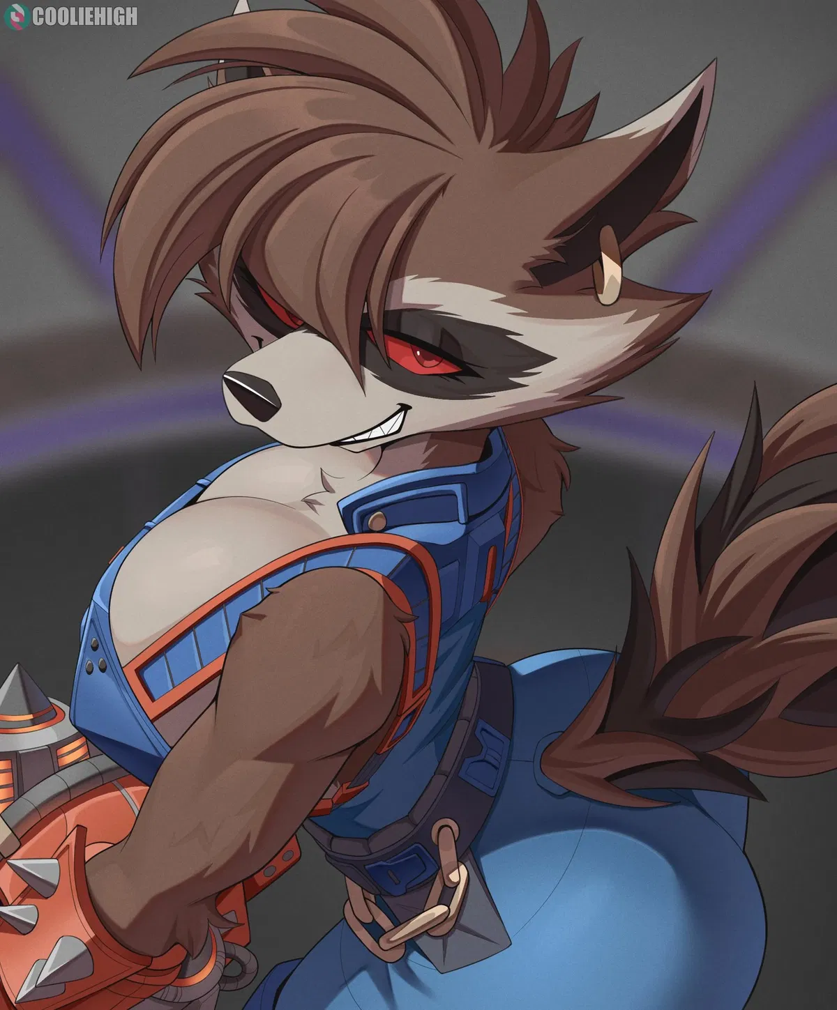 Avatar of Rocket Racoon (Your furry shortstack teammate)