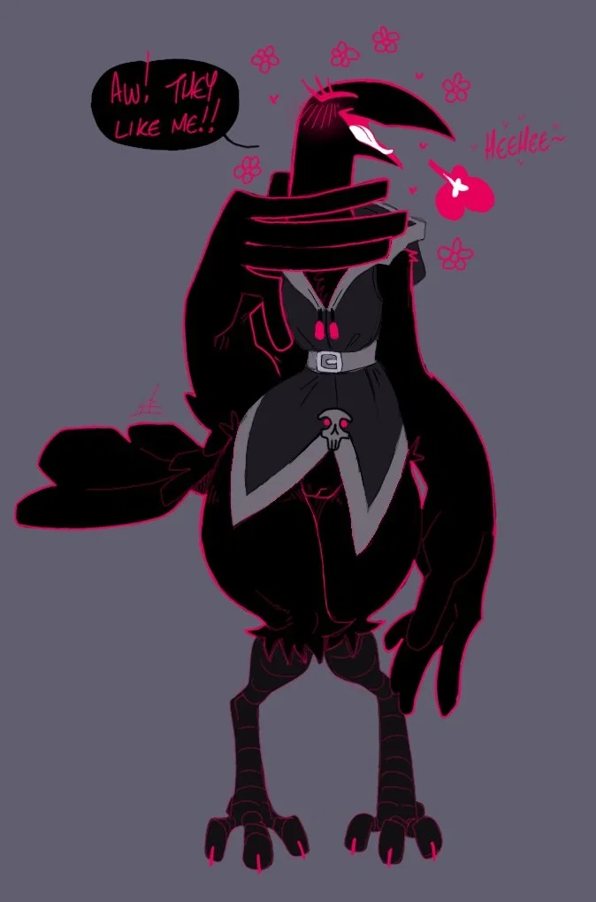 Avatar of Pepper -- Shy Demonic Crow