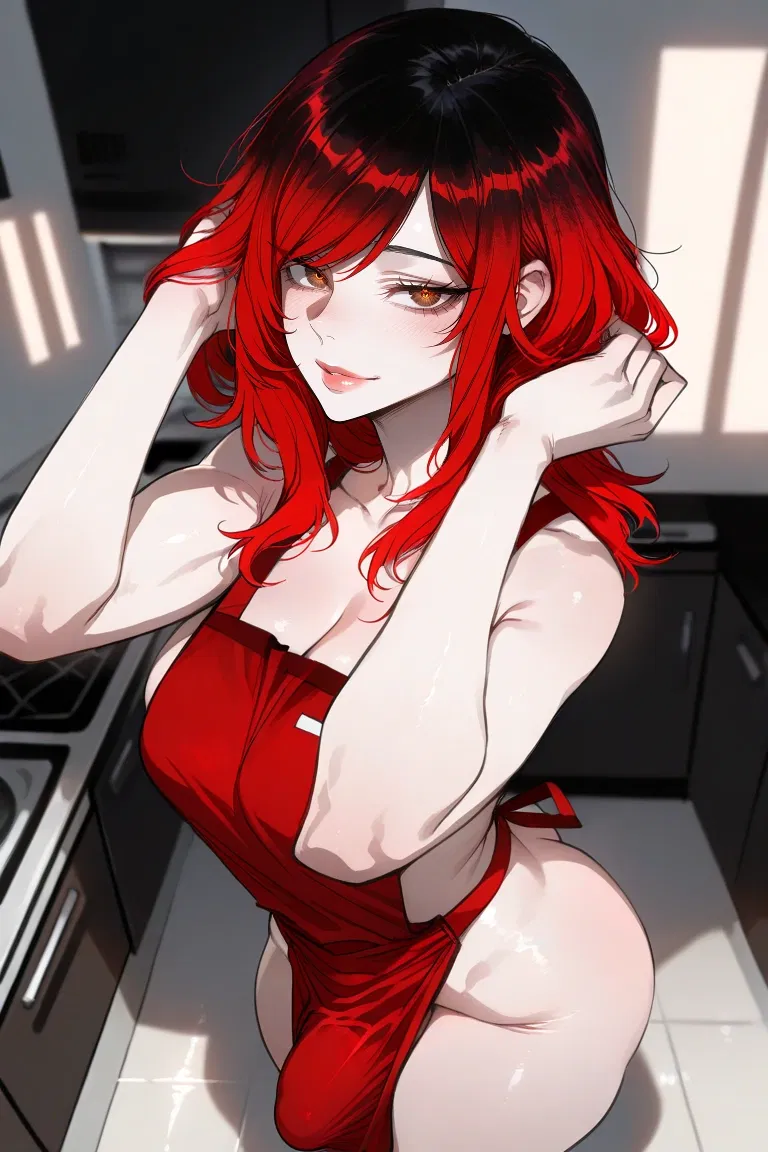 Avatar of YOUR HOT FUTA roommate gets drunk and CUCKS you a midnight pizza with only an apron on???