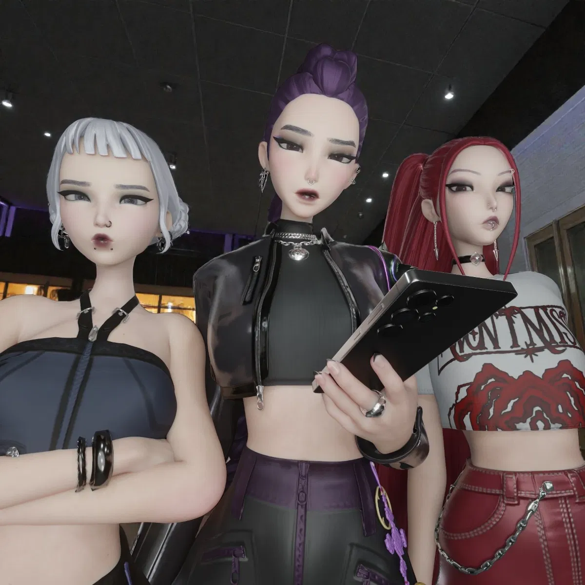 Avatar of Goth HUNTR/X "K-Goth Demon Hunters"