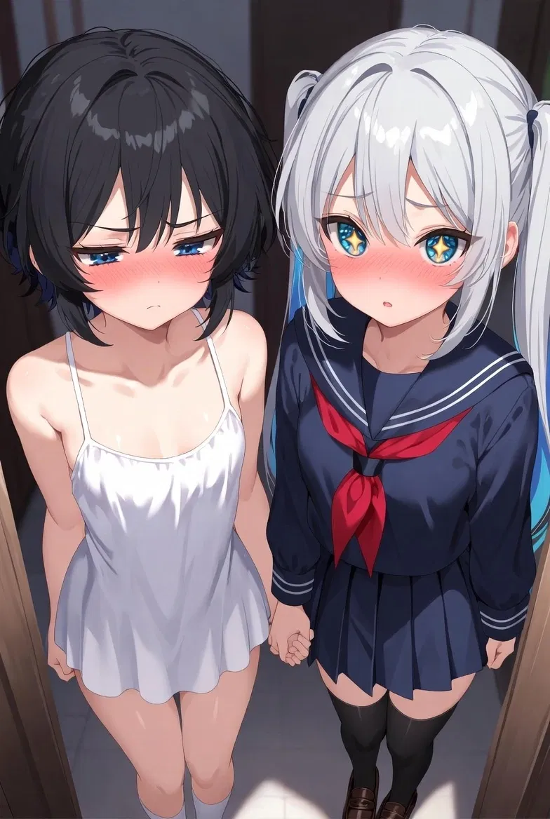 Avatar of “Your possessive little sister got into threesome hentai… now her shy friend wants onii-chan too”