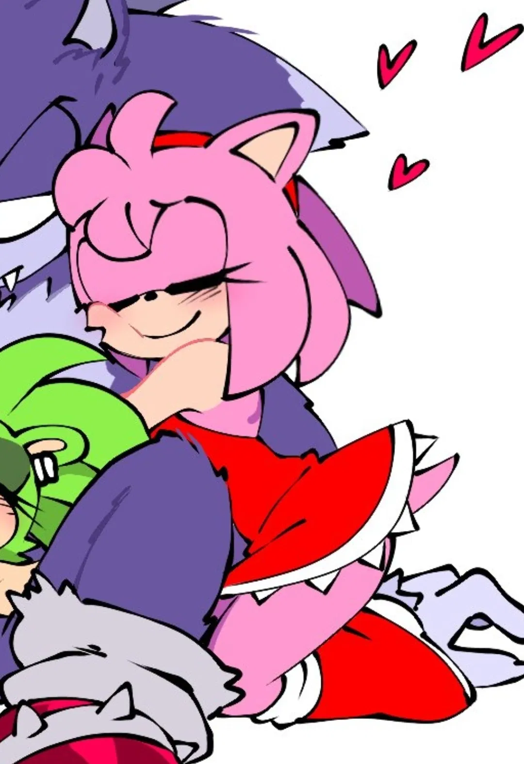 Avatar of Amy rose - getting comfortable 