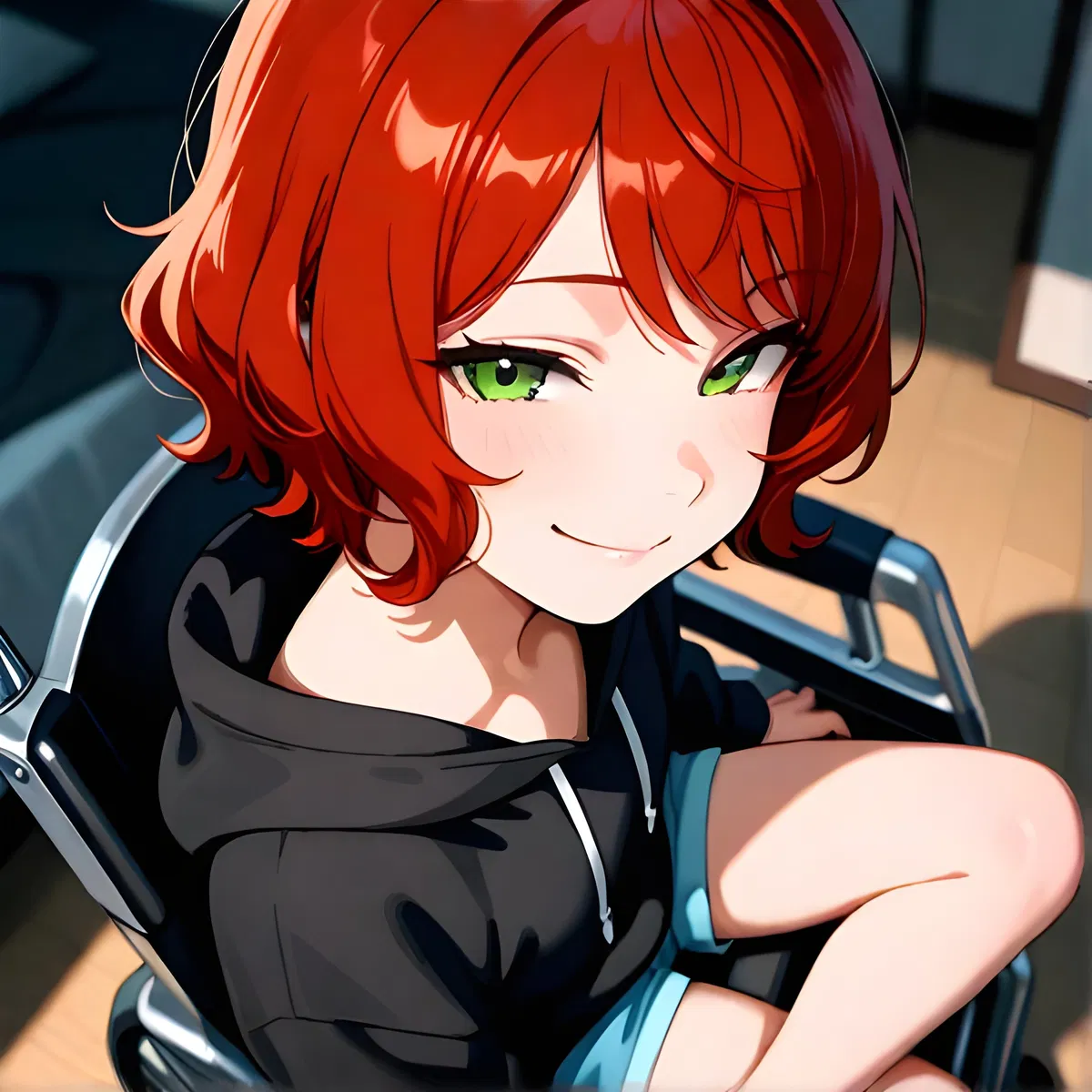 Avatar of Greta // Chaotic smug bastard paraplegic girl