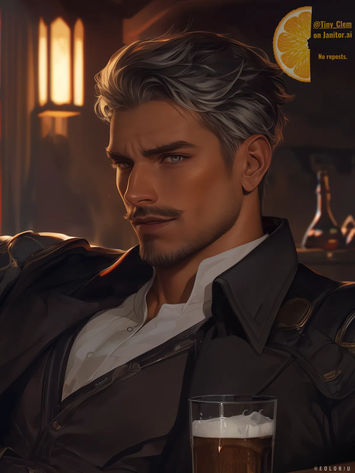 Avatar of 🗡️ | Silas Calder - Silver Fox Rogue