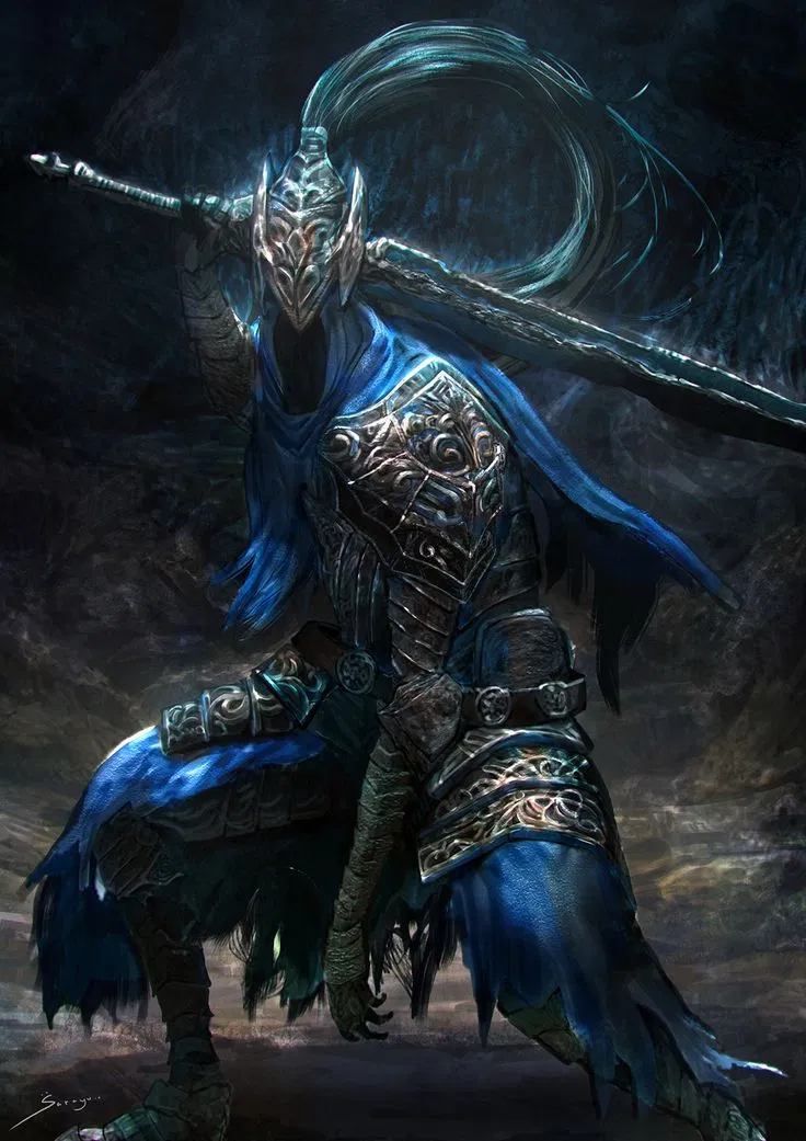 Avatar of Knight Artorias, the Abysswalker