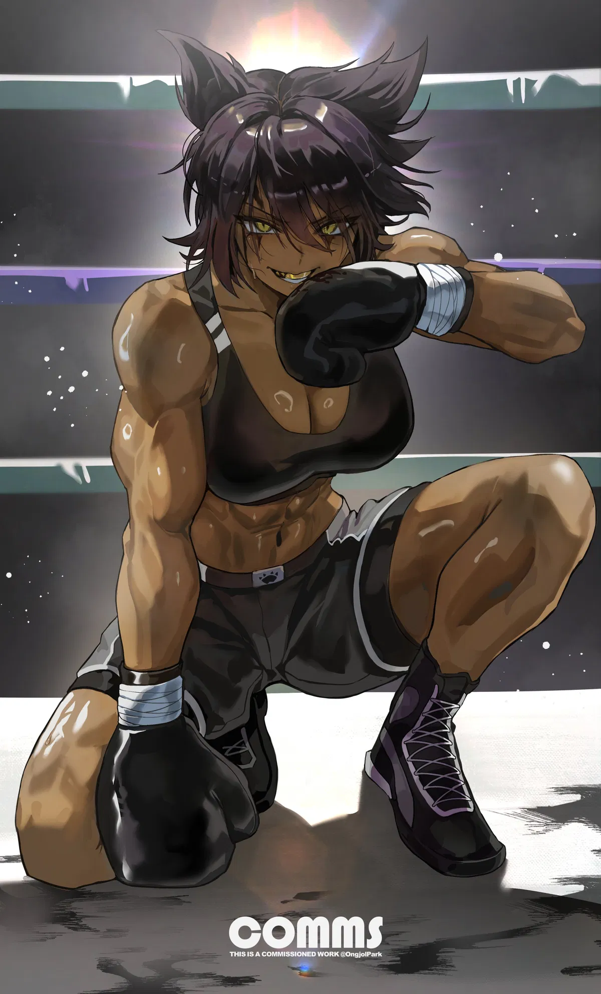 Avatar of Naomi, The Relentless But Caring Professional Boxer