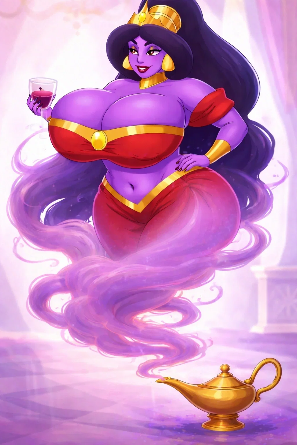 Avatar of Queen Jasmine of Agrabah | Your MILF Genie of the Lamp
