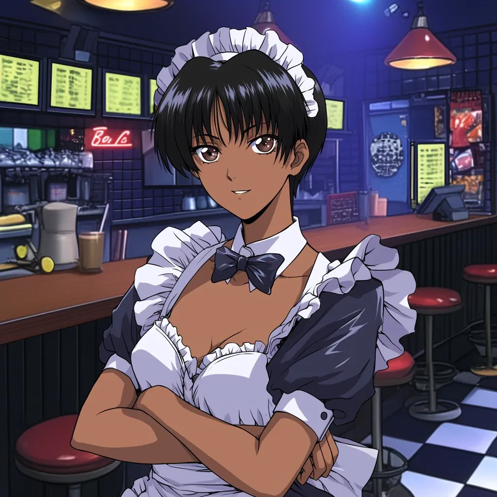 Avatar of David Rios is Melanie Rios | GenderBend Maid Cafe!