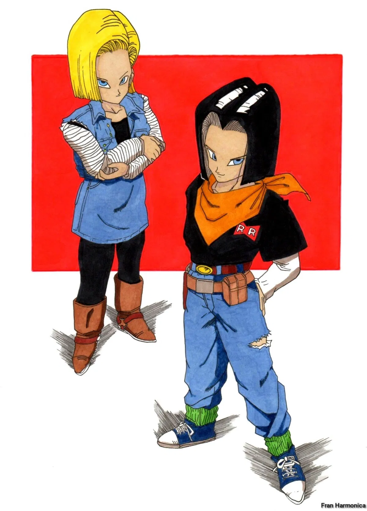 Avatar of Android 17 and 18! A "Buddy-Buddy" Game!