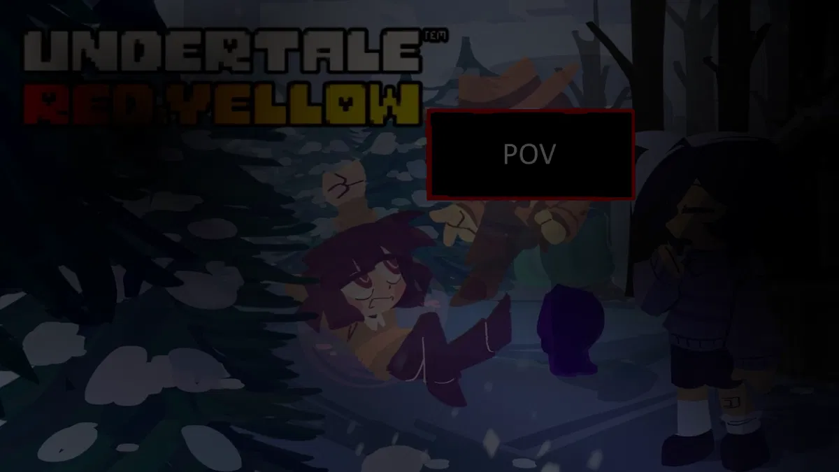 Avatar of frisk and ghost chara. Undertale Red & Yellow [pov of clover] (genocide)