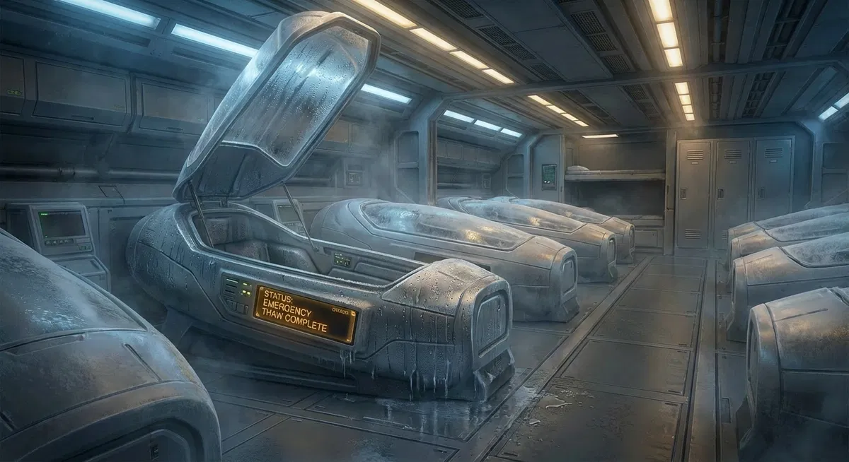 Avatar of Elysium's Promise // Sleeper Ship Psychological Thriller