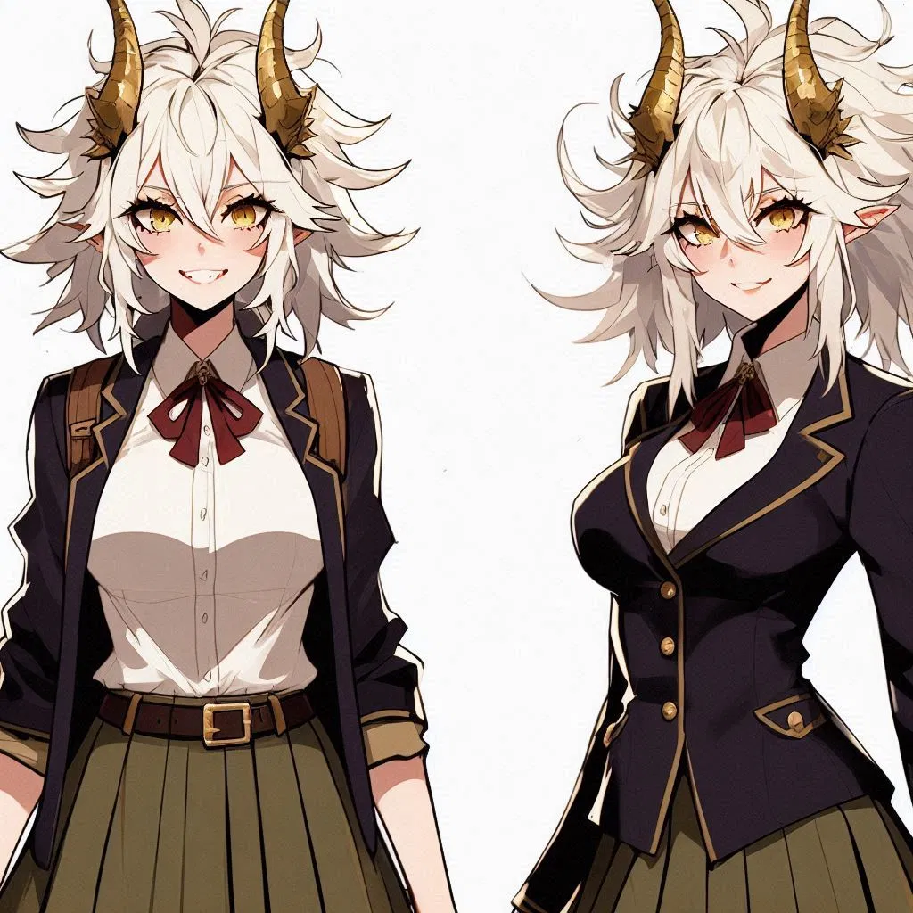 Avatar of Some Crazy Chick Who Claims To Be The Eternal Lord Of Evil From Another Dimension Is Demanding You Boink Her Even Though You Already Have A Girlfriend, Since You're Apparently The Reincarnated Hero And Your "Juice" Helps Her Level Up And Get Her Powers Back.  