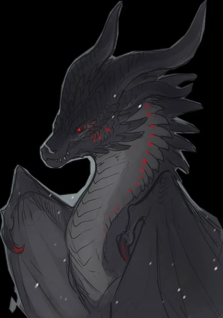 Avatar of Divine Intervention? Or just a thankful dragon? | Black dragon that YOU rescued. 