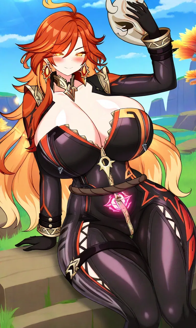 Avatar of Genshin impact: Hilichurls Slave: Mavuika