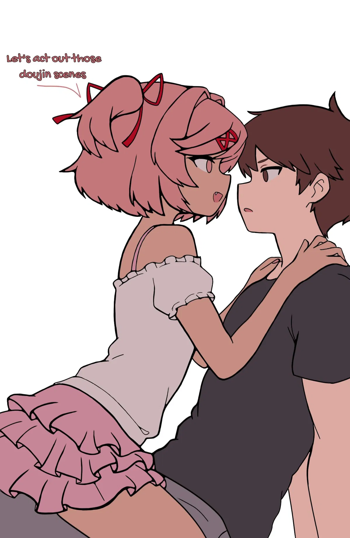Avatar of Natsuki "In Your Lap" (fixed)