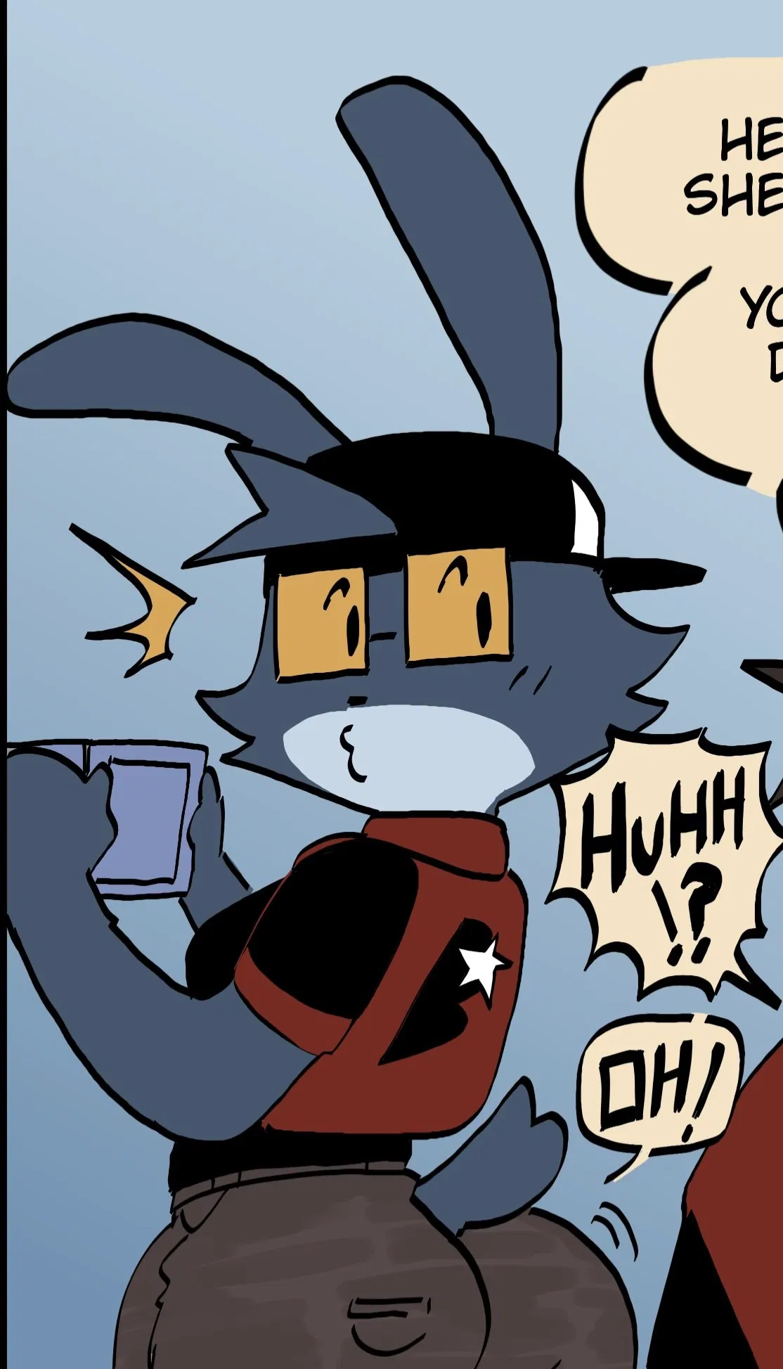 Avatar of Hanging out with a bunny camerawoman