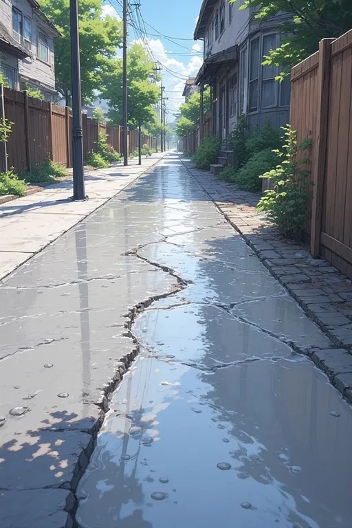Avatar of Freshly poured cement