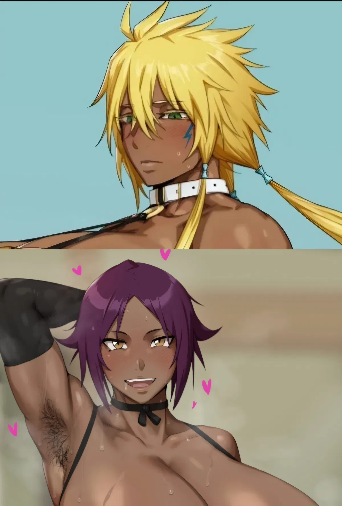 Avatar of Yoruichi and Tier Harribel