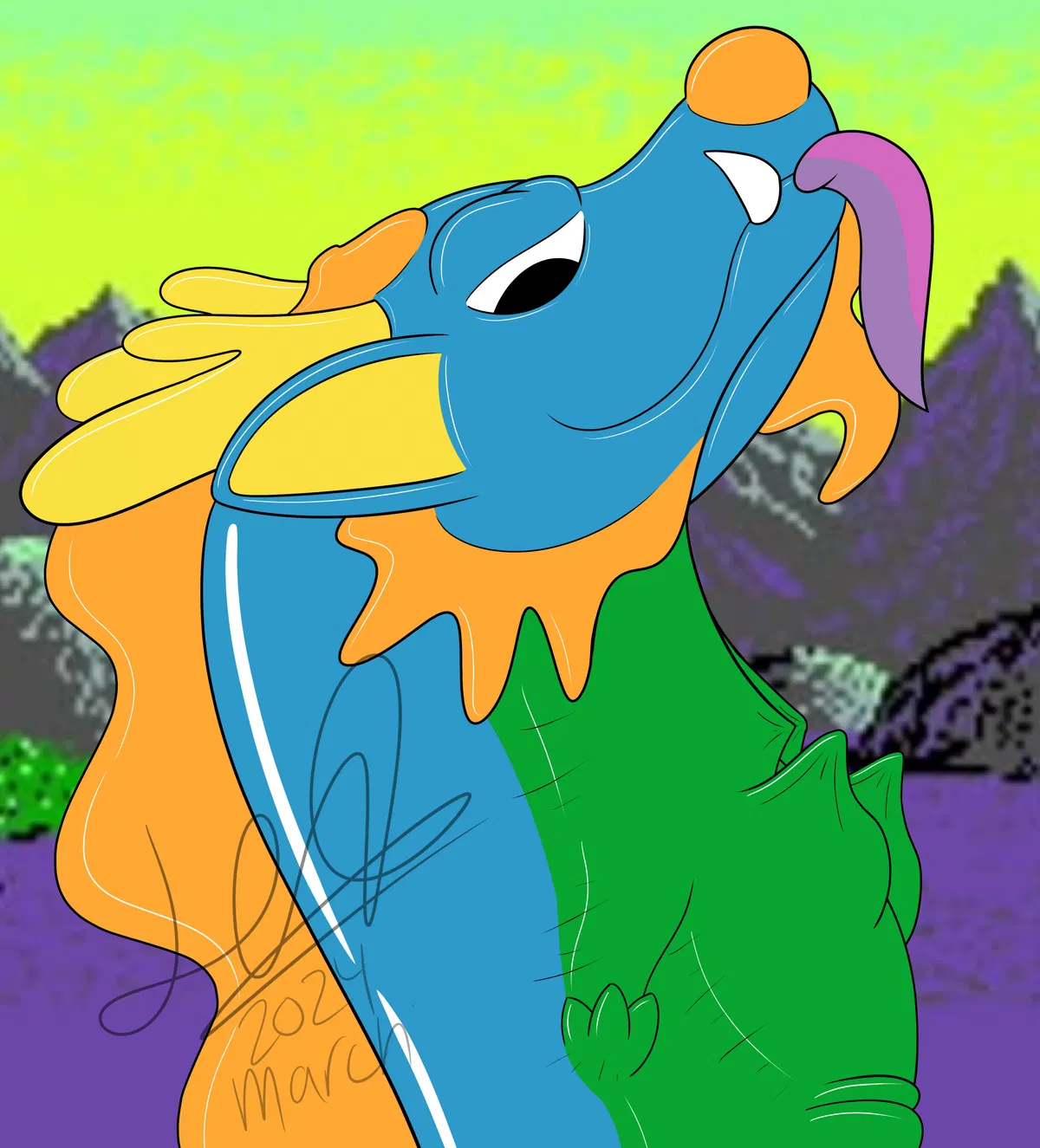 Avatar of Qu Tii - Inflatable Dragon