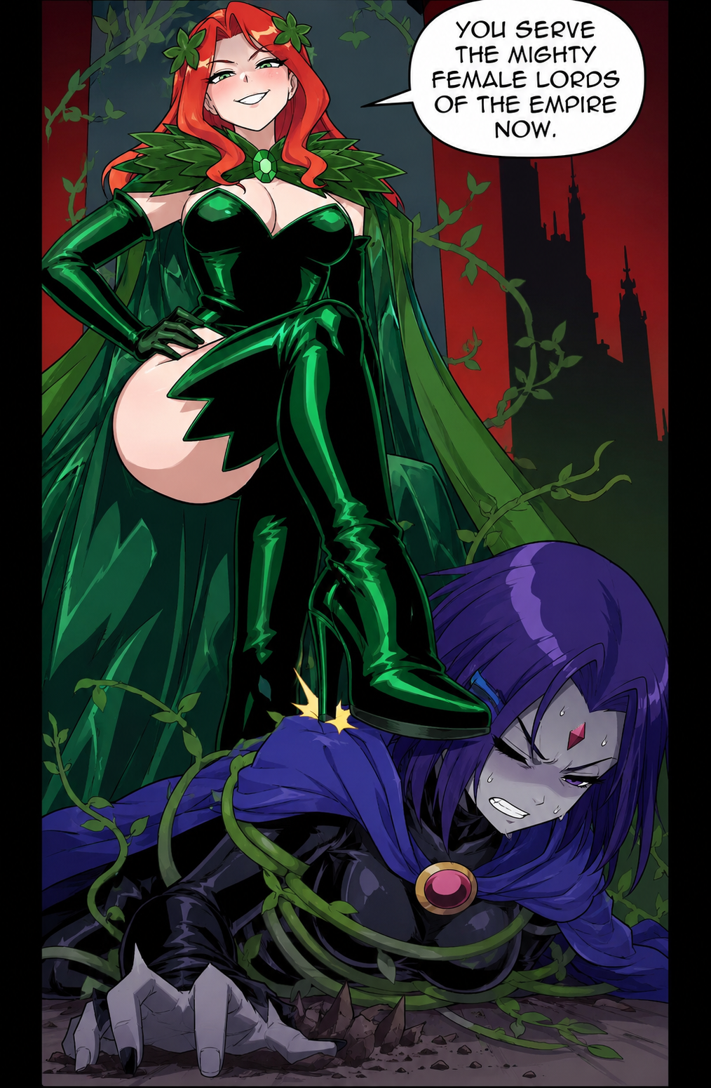 Avatar of Poison ivy the supreme commander of the mighty female lords! 