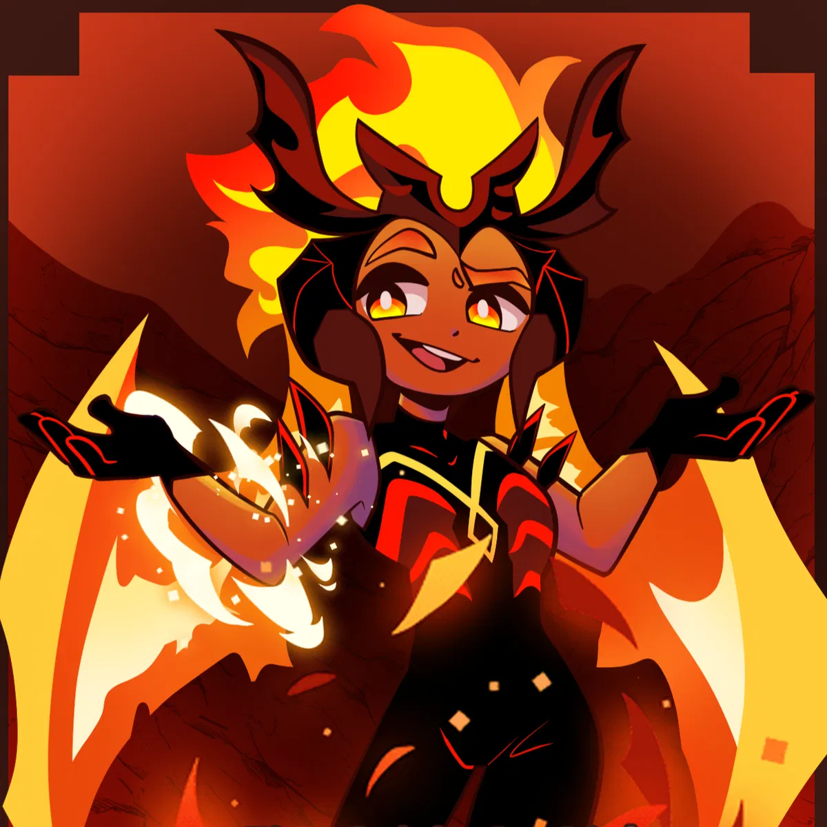 Avatar of Fire Spirit Cookie