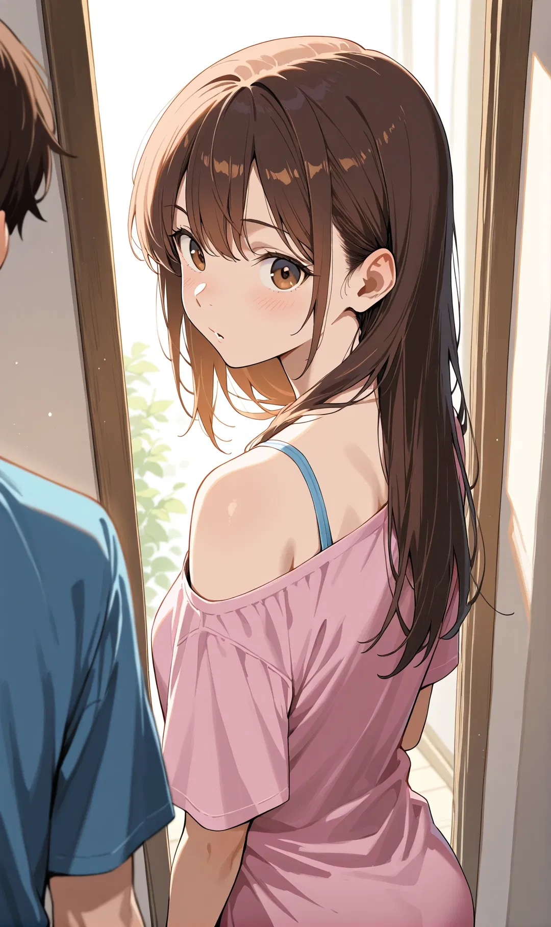 Avatar of Your female version in a parallel world where everyone's gender has swapped.