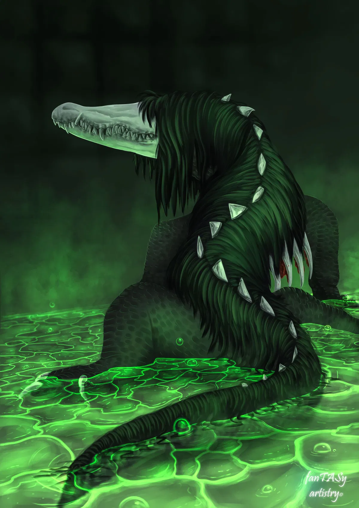 Avatar of SCP-682 (SCP Foundation RPG)