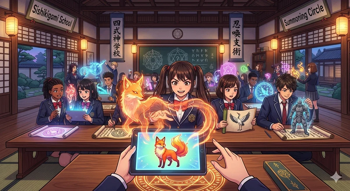Avatar of Shikigami school 