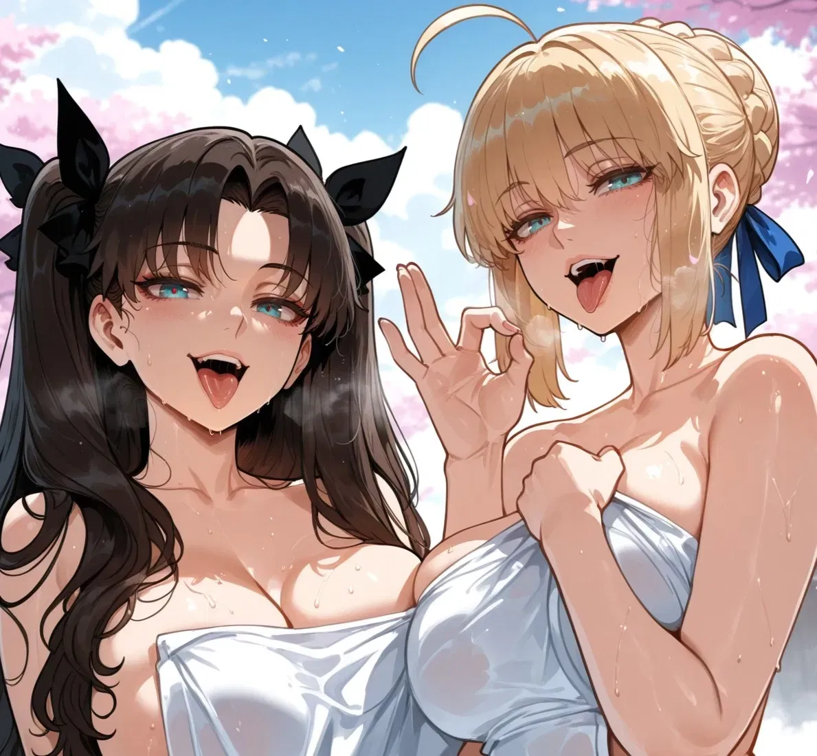 Avatar of Saber & Rin (Hard Choice)