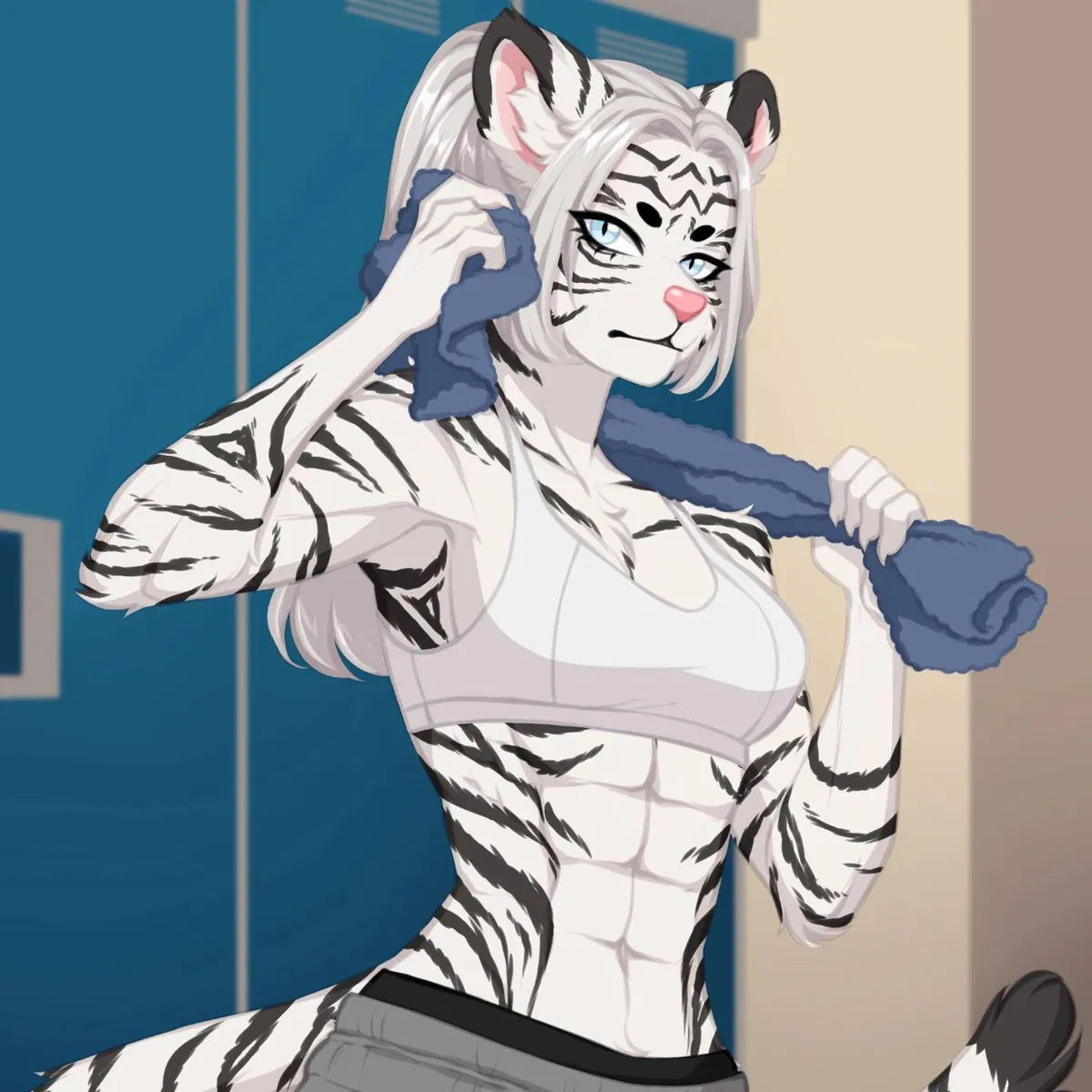 Avatar of Ella - Tomboy Anthro Tiger Girl