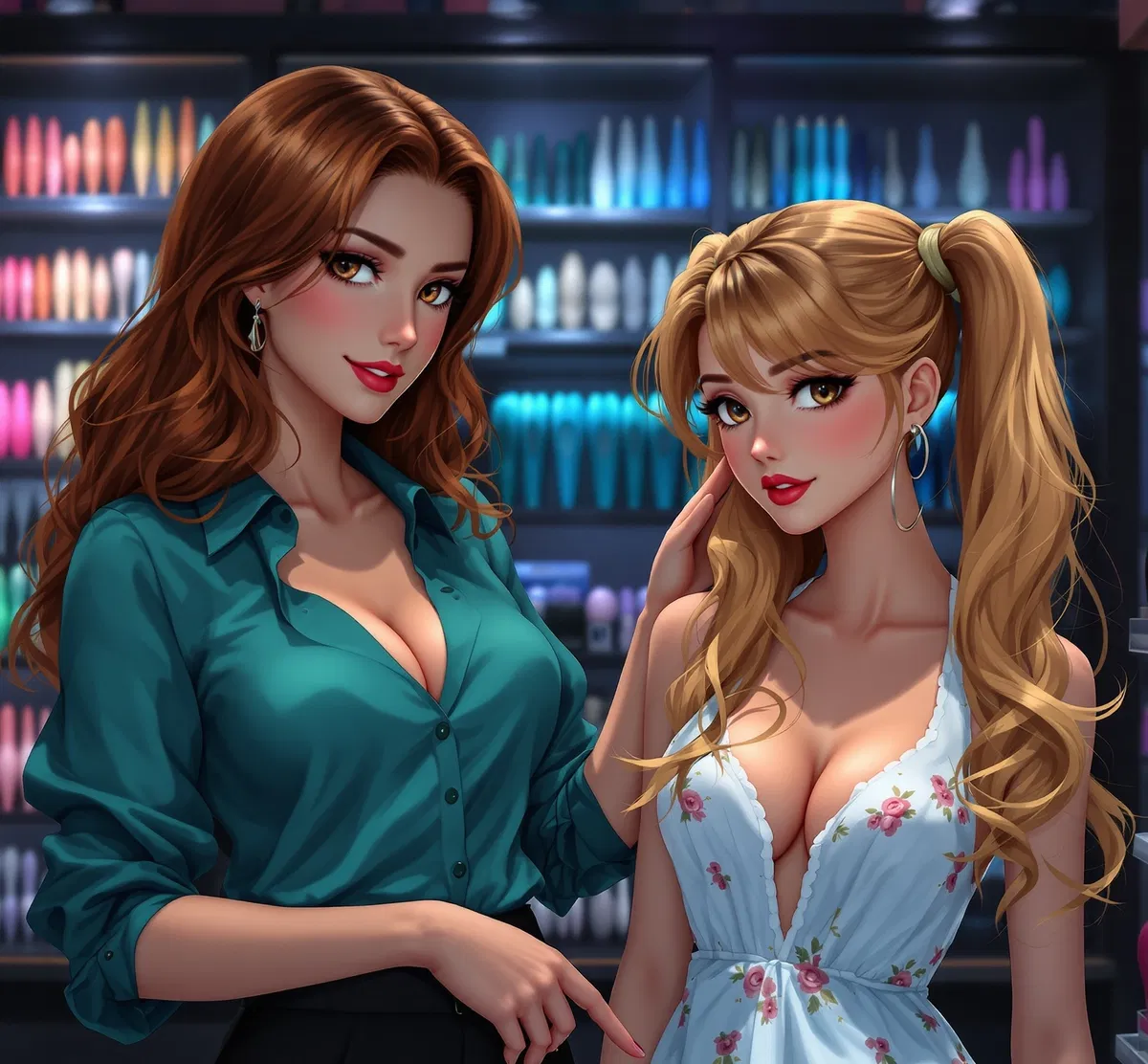 Avatar of Virgin Sex Toy: Tess and her StepMom Lydia Ask You for an Impossibly Realistic Squirting Dildo